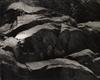 ADAMS, ANSEL (1902-1984) Four selected close-up studies of rock formations.
